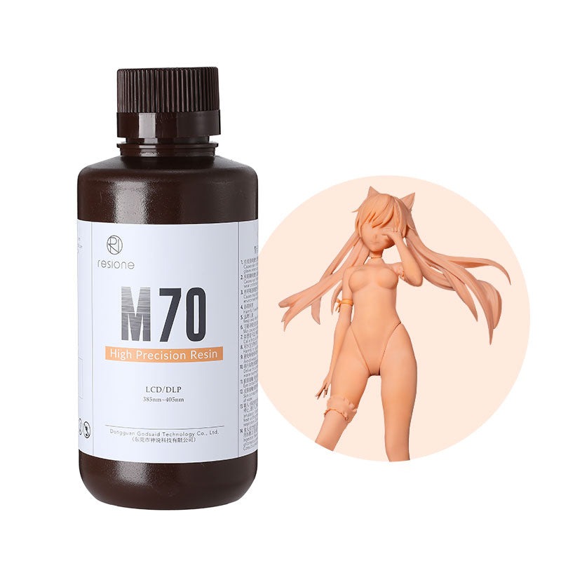 Fotopolimernaya smola Resione M70 vysokaya tochnost' 1 l, chernaya 0