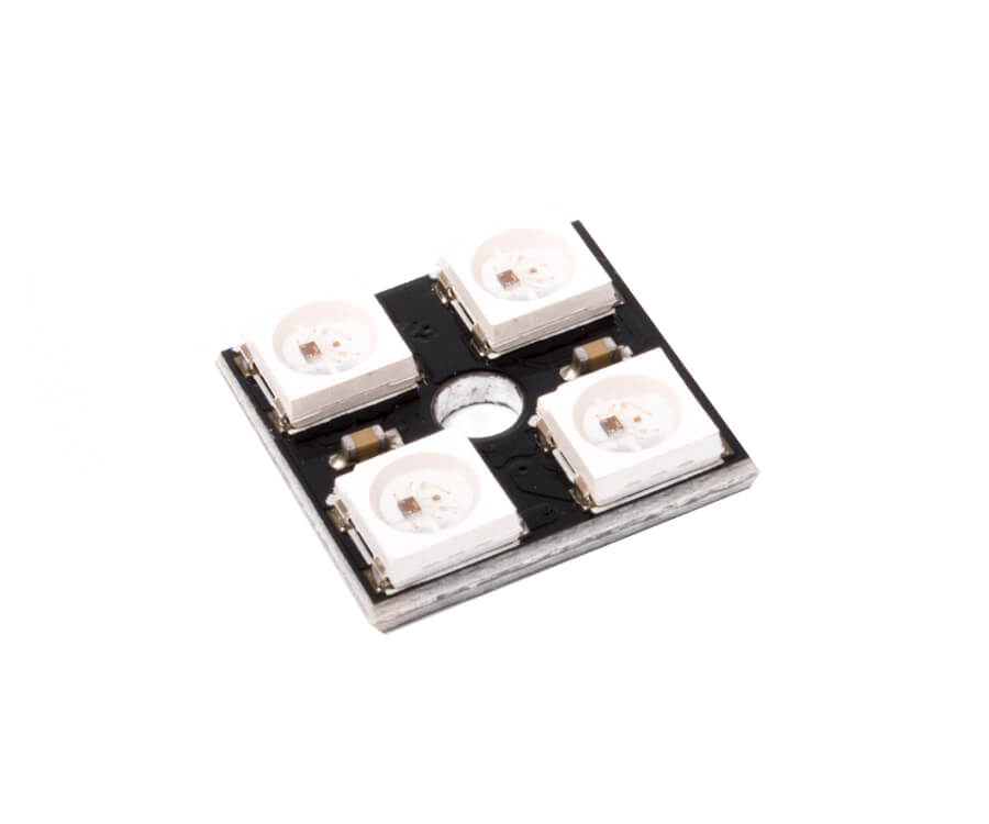 Светодиодная матрица 2х2 RGB LED 5050 Светодиодная матрица 2х2 RGB LED 5050