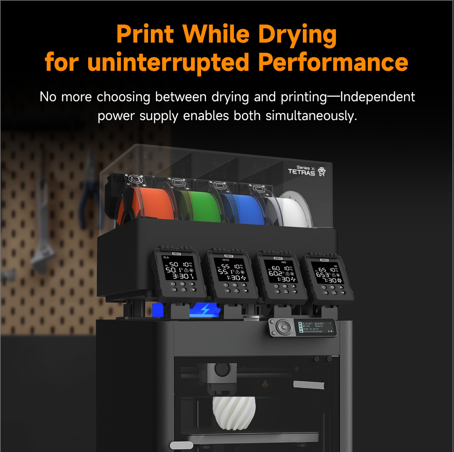 EIBOS Filament Dryer Series X-TETRAS 6