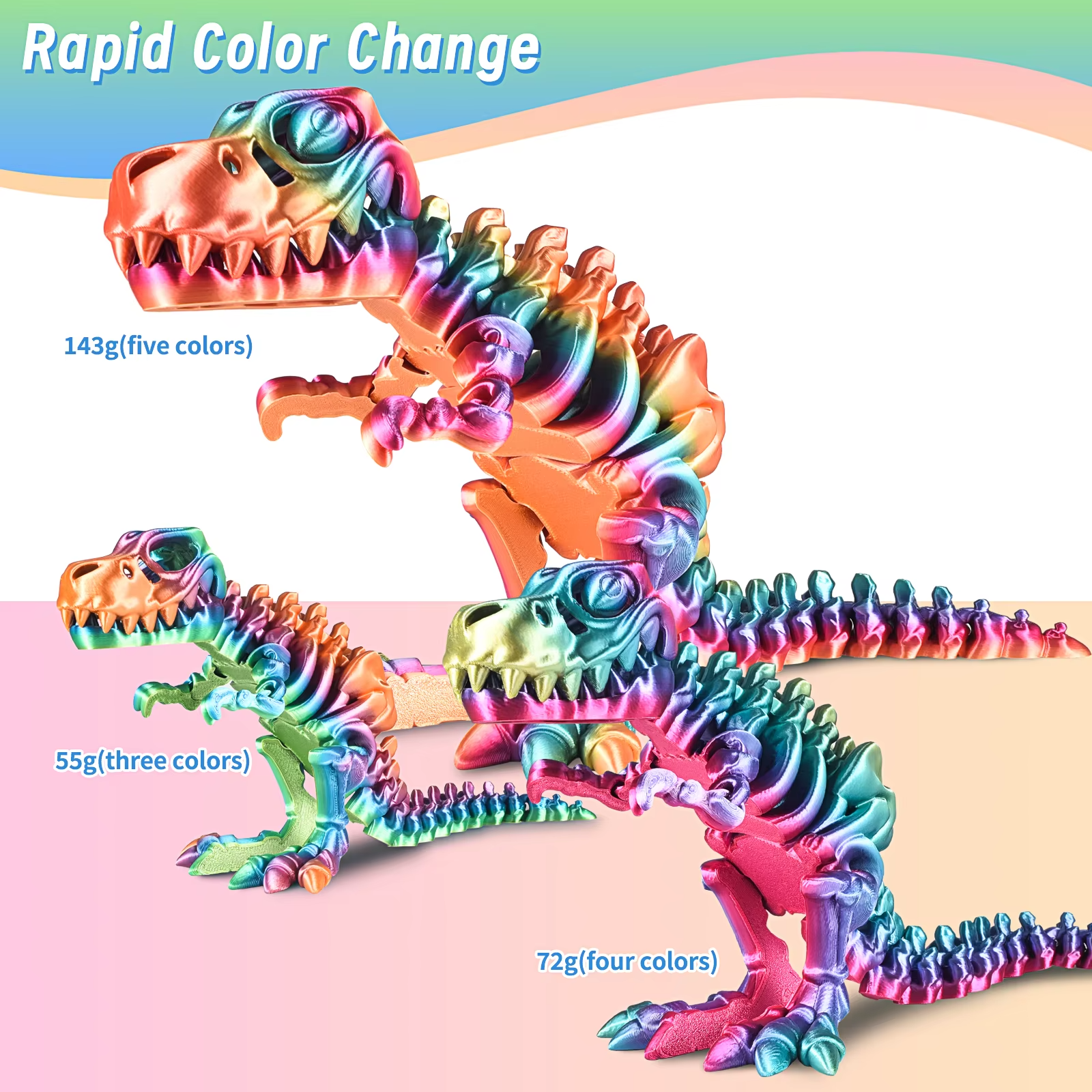 ERYONE Silk Rainbow PLA 5