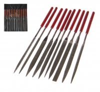 Набор надфилей расширенный RUICHI 10 шт., 140 мм, с крестовой насечкой