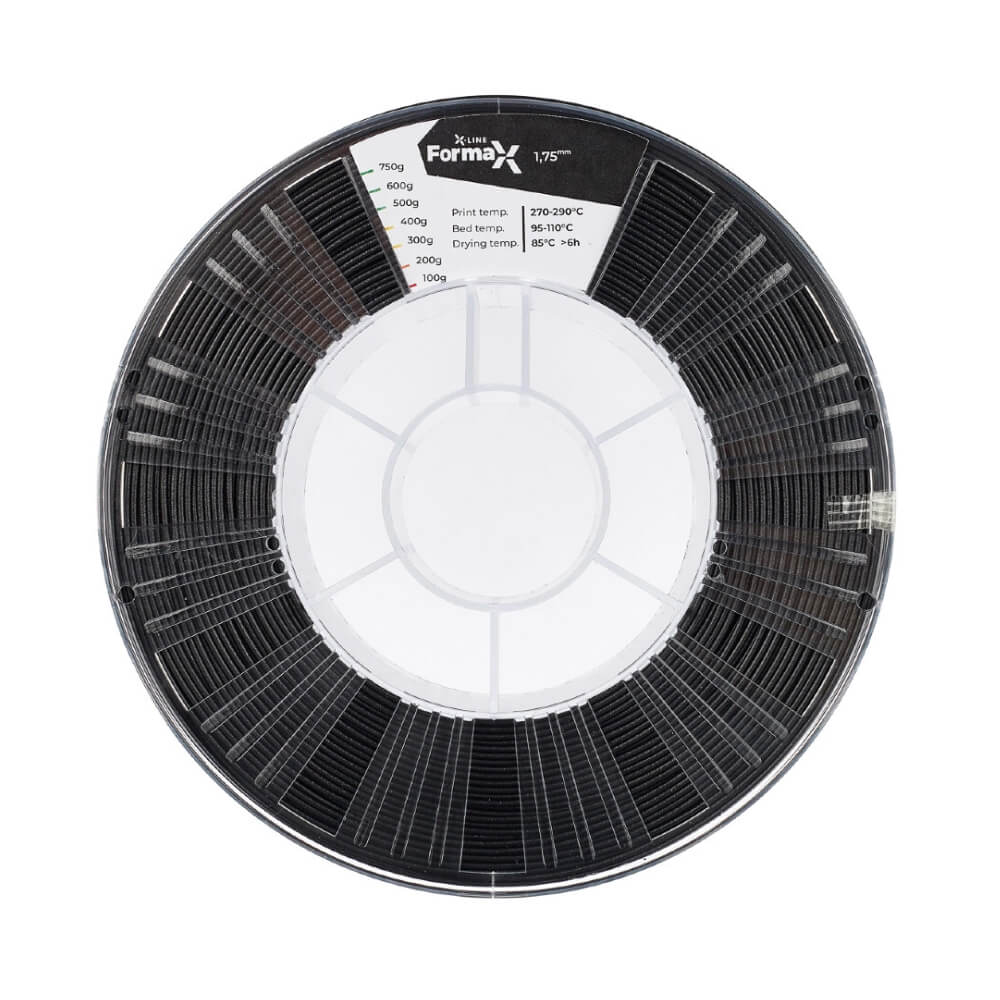 FormaX пластик 1,75 REC X-line черный 0,75 кг