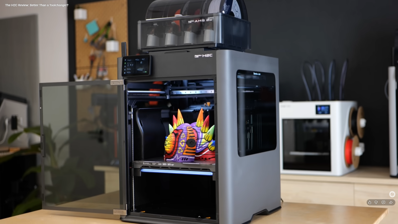 Обзор 3D принтера Bambu Lab H2С