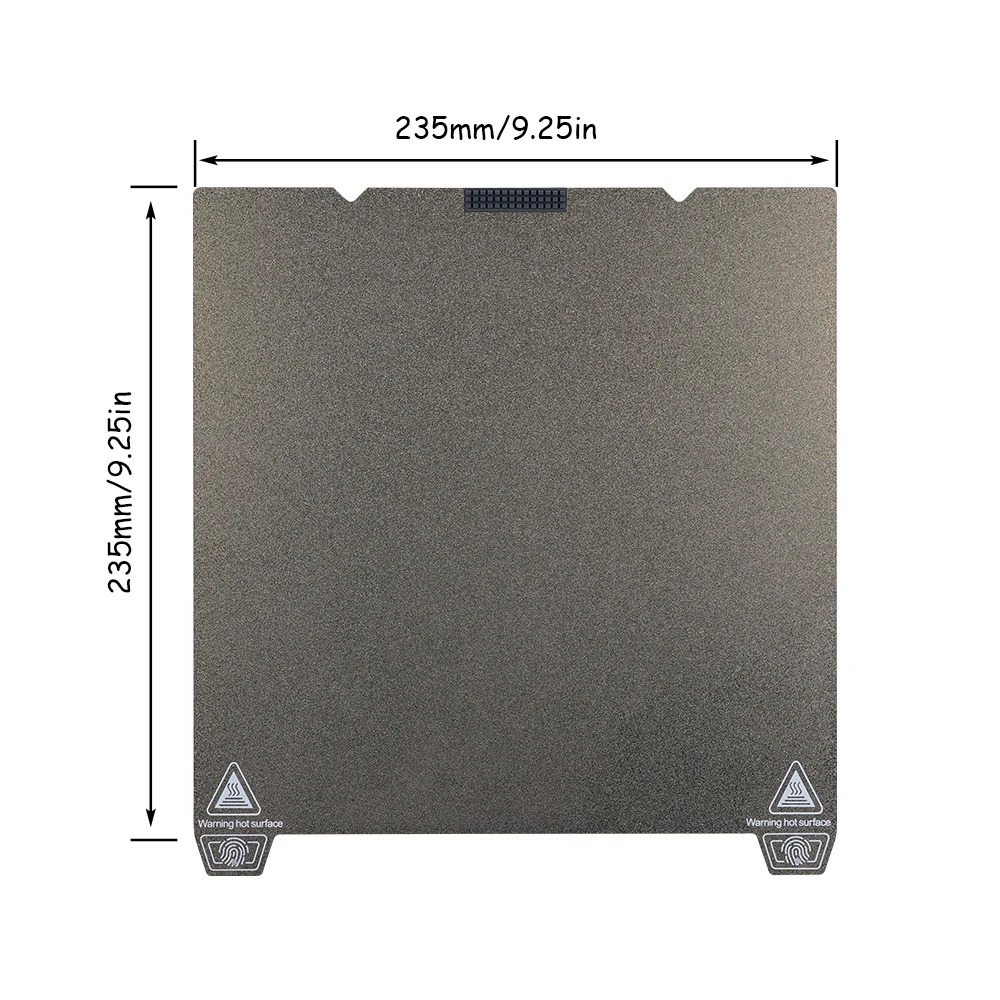 PEI-двухсторонний для-Creality K1C-K1 с силиконовым очистителем сопла