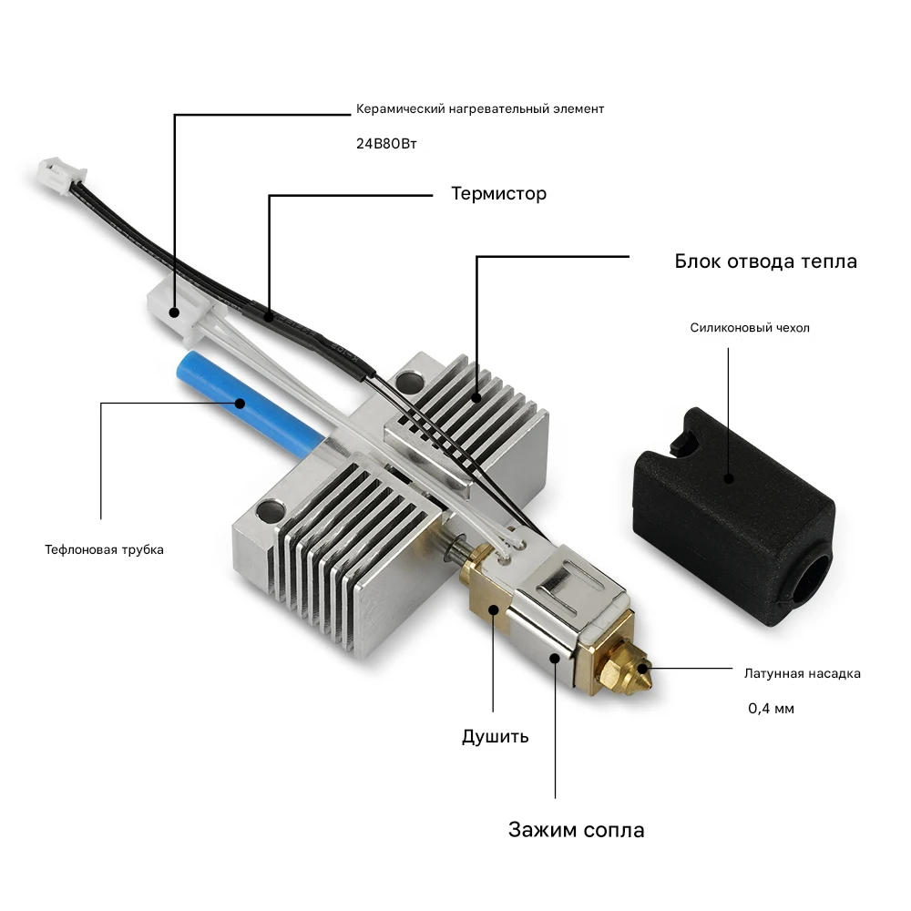 Hotend kit for Neptune 4 plus max 4 Hotend kit for Neptune 4 plus max 4