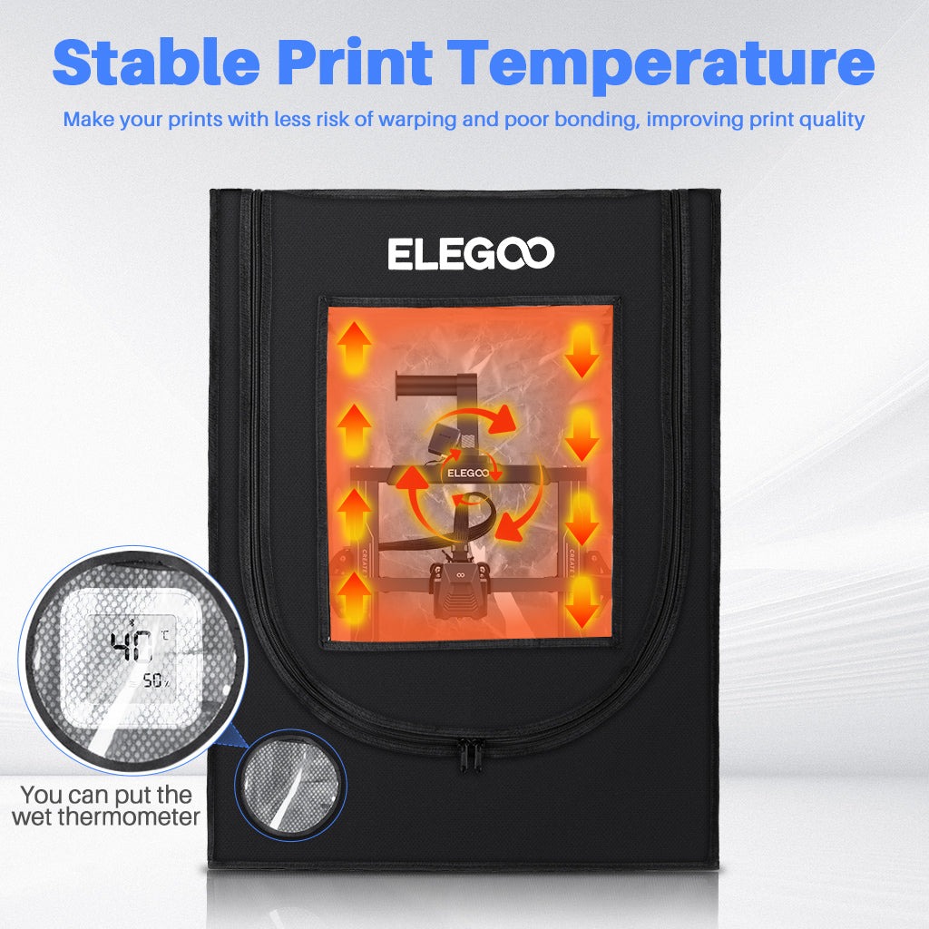 3D Printer Enclosure for elegoo Neptune 2-2D-2S-3-3 Pro-4-4 Pro