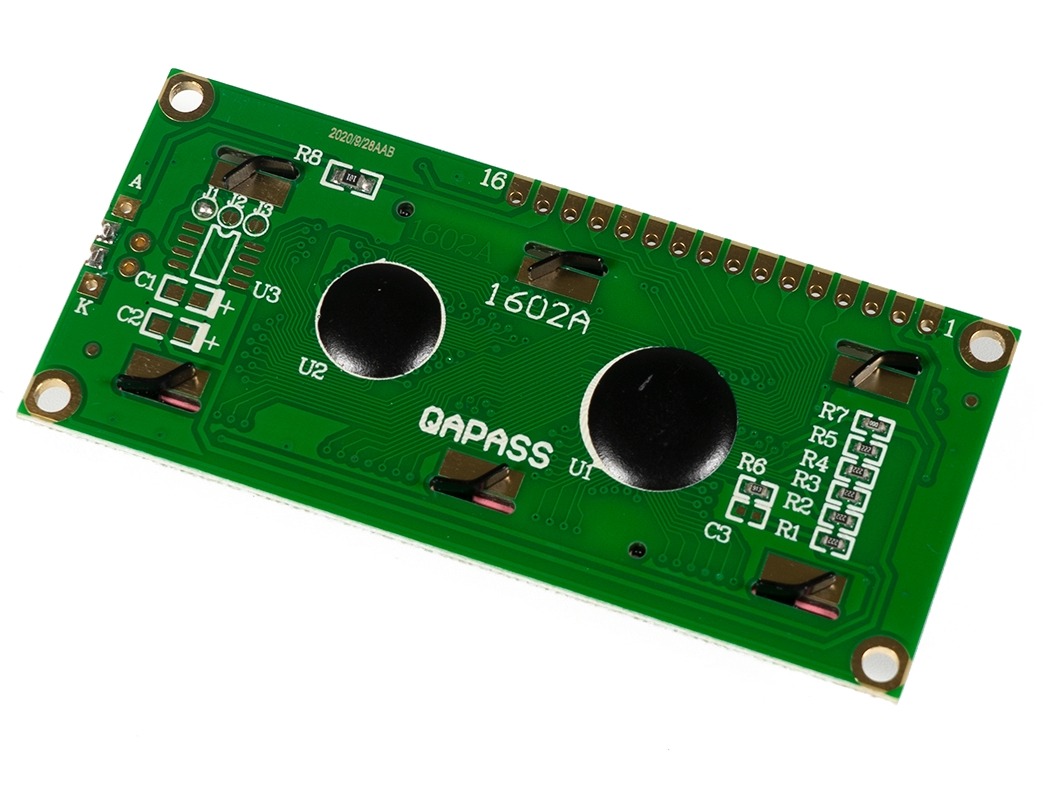 STN LCD1602, синий, 16x2