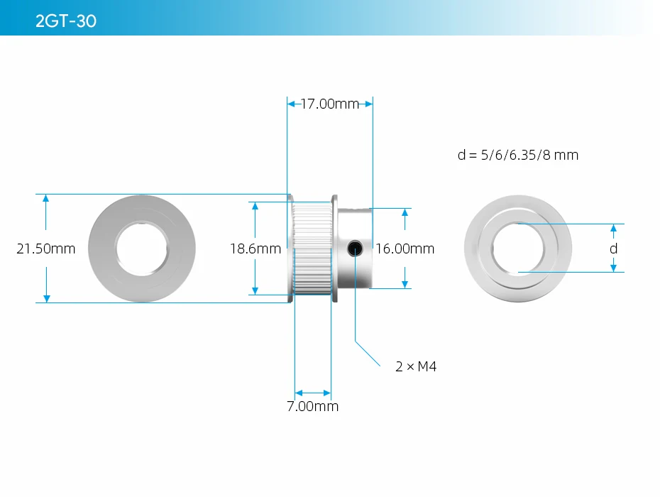 Zubchatyj_shkiv_GT2-6_tip_BF_30_zubev_D_8_mm_4 Zubchatyj_shkiv_GT2-6_tip_BF_30_zubev_D_8_mm_4