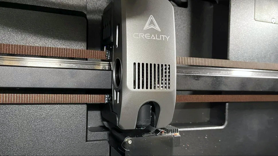 3D принтер Creality K2 Plus внутри