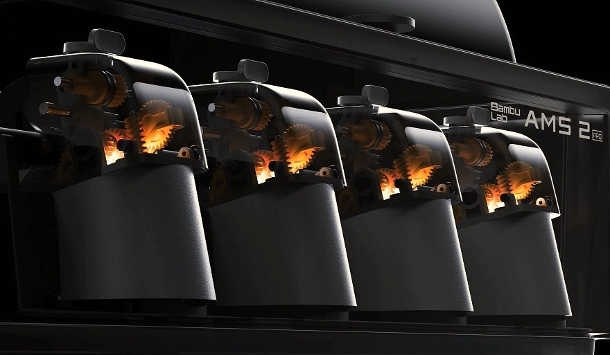 Боксы AMS Bambu Lab P2S