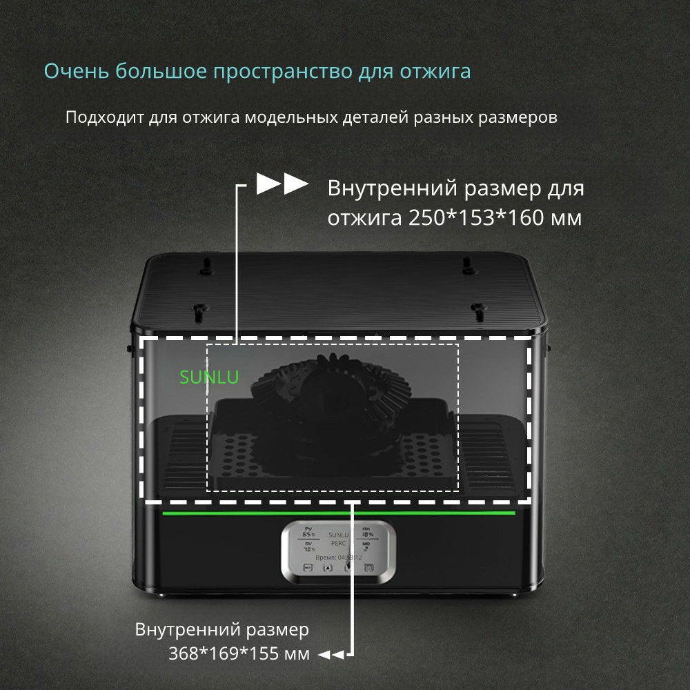 Высокотемпературная сушилка пластиков SUNLU E2 Высокотемпературная сушилка пластиков SUNLU E2
